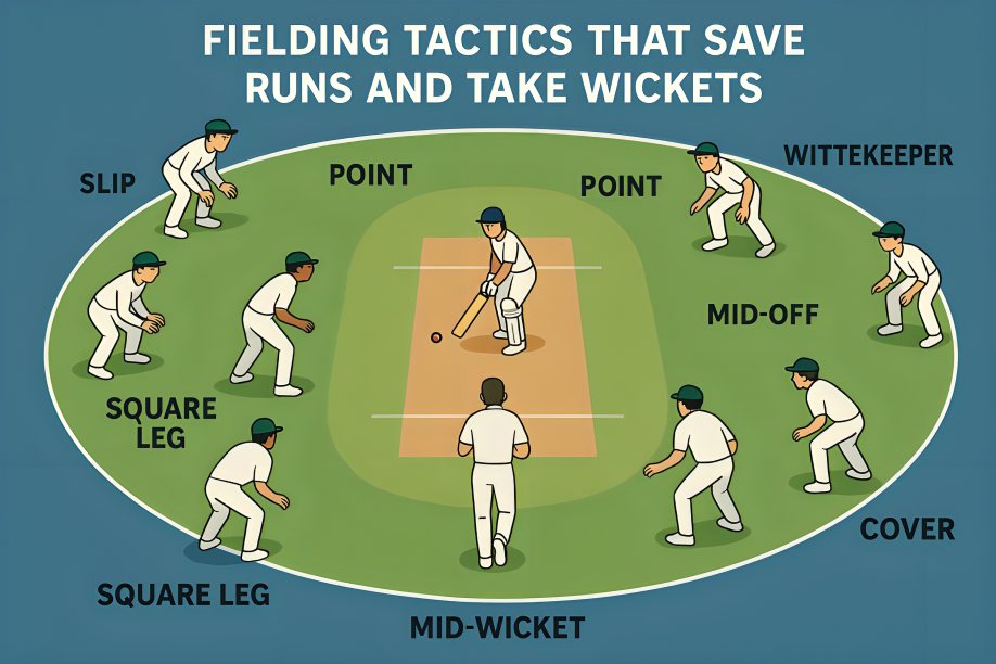 Fielding Tactics That Save Runs and Take Wickets
