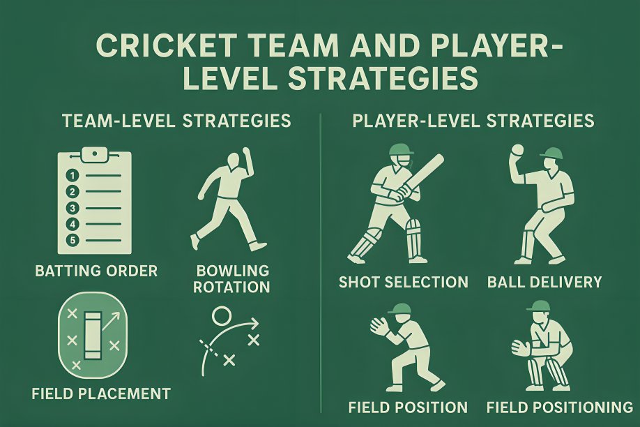 Cricket Team and Player-Level Strategies