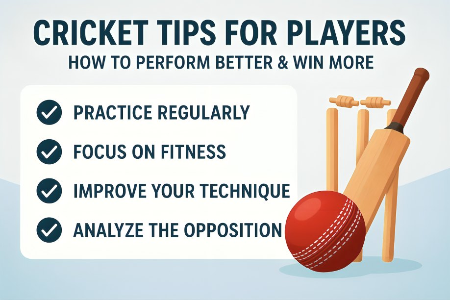 Cricket Tips For Players How To Perform Better & Win More