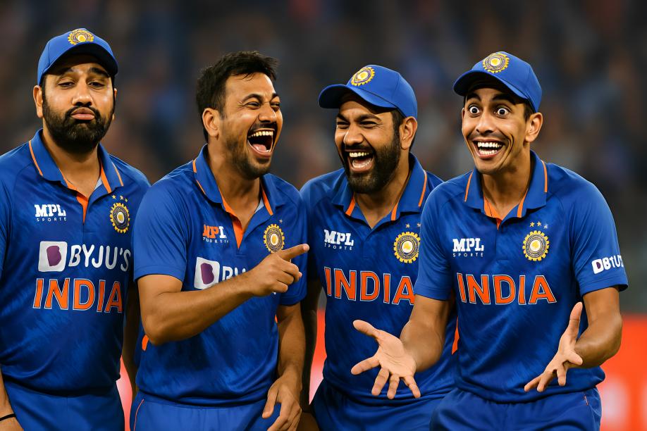 LOL! Cricketers Who Act Like Comedians